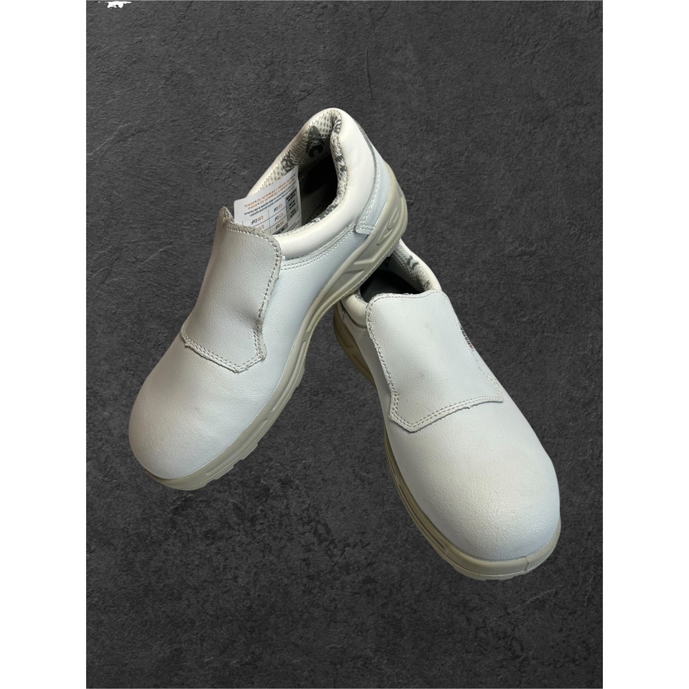 Cofra Aderplus Hygiene Clogs Unisex 7.5 White Steel Toe Safety Shoes